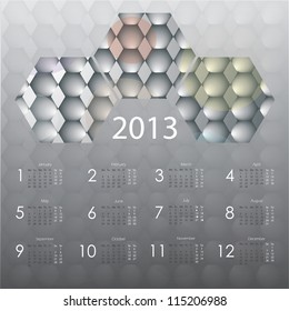 2013 Calendar. Abstract Background