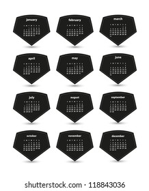 2013 calendar (white background) 2