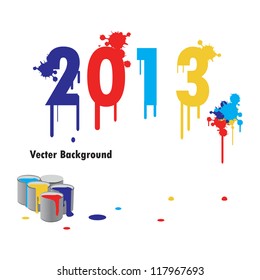 2013 graphic design - abstract background