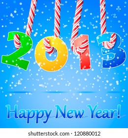 2013 Happy New Year background.