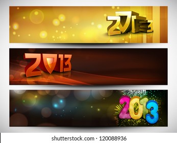 2013 Happy New Year. EPS 10.