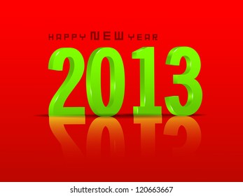 2013 Happy New Year. EPS 10.