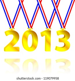 2013 as a medal