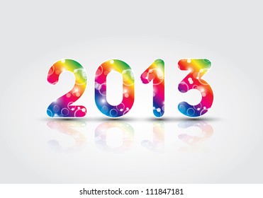 2013 New Year illustration