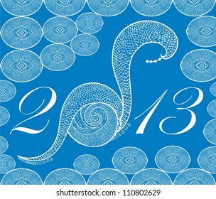 2013 new year snake