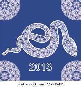 2013 new year snake