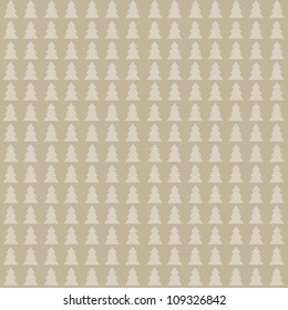 2013 New Year Trees seamless. Vector illustration