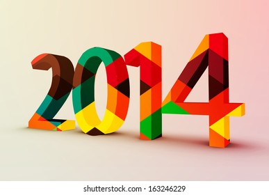 2014 Background | EPS10 Vector