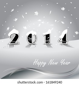 2014 Background - Vector Illustration, Graphic Design Useful For Your Design 