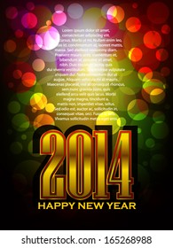 2014, Beautiful New Year Background