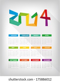 2014 calendar 2