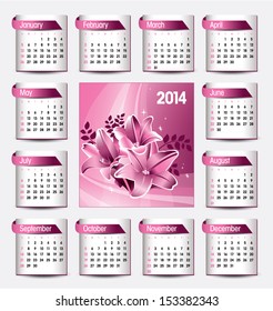 2014 Calendar.