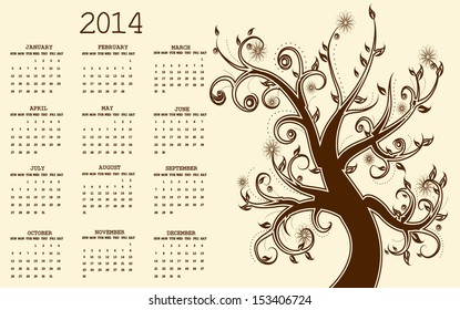 2014 Calendar