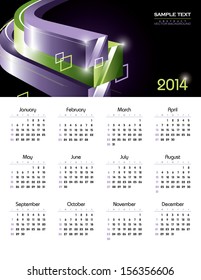 2014 Calendar.