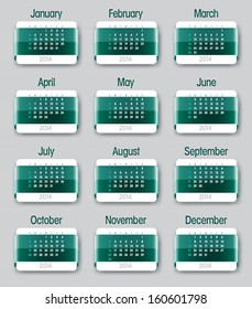 2014 Calendar.