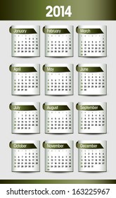 2014 Calendar.