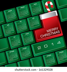 2014 Creative Christmas Calendar for Print or Web