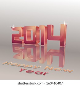 2014 Happy New Year Card