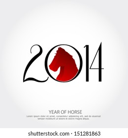2014 horse calendar template