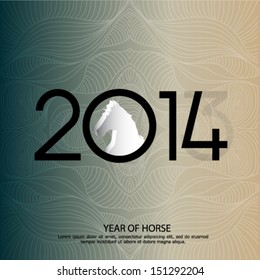 2014 horse calendar template