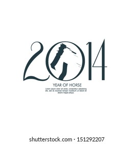 2014 horse calendar template