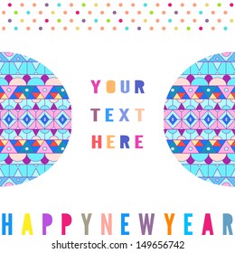 2014  New Year background