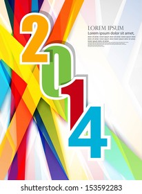 2014 new year background