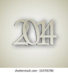 2014 New Year background vector illustration
