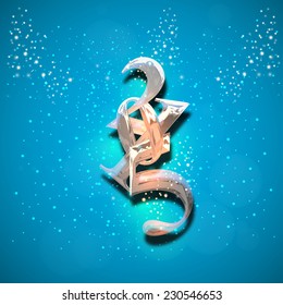 2014 new year cover, easy all editable