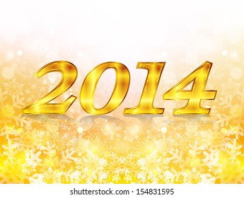 2014 New Year snow