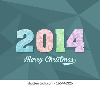 2014 Text Christmas Design