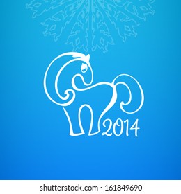 2014 year of the blue horse