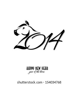  2014 - Year of the Horse.