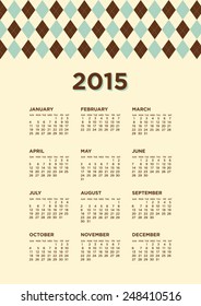 2015 Argyle calendar