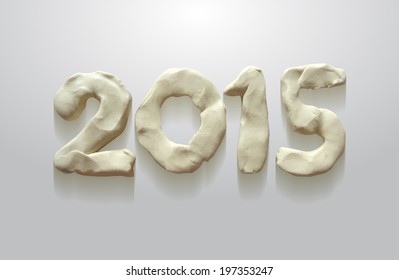 2015 artistic background. Vector eps10