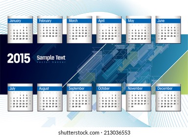 2015 Calendar.