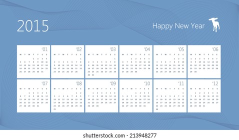 2015 calendar