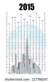 2015 calendar