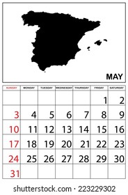 A 2015 Calendar