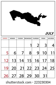 A 2015 Calendar