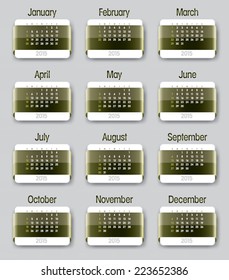 2015 Calendar.