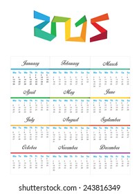 2015 calendar
