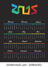 2015 calendar