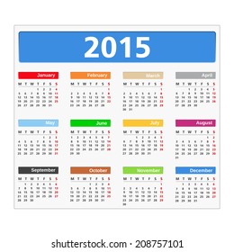 4,449 June 2015 calendar Images, Stock Photos & Vectors | Shutterstock