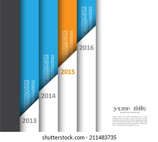 2015 calendar paper sticker