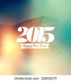 2015 - Colorful Happy New Year Design