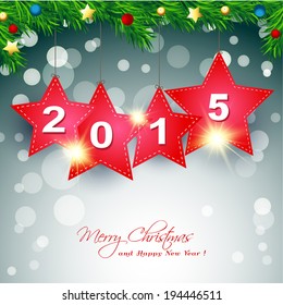 2015 Happy New Year background.