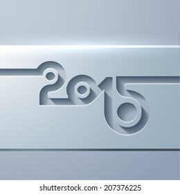 2015 new year background. Vector eps10