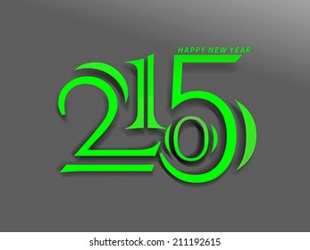 2015 new year Background vector illustration 