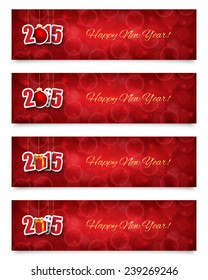 2015 New year banners